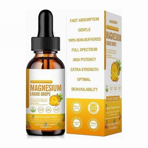 (2pc) 1-3x Magnesium Complex Supplement Liquid Drops 1