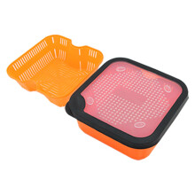 Portables Fishing Baits Box With Separated Compartments For Earthworms And Lures Durable Worm Storage Carriers