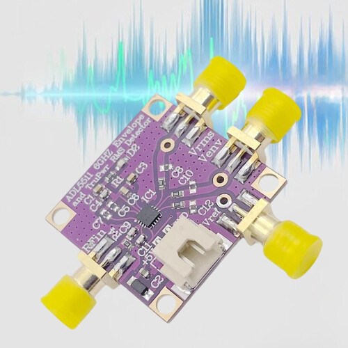 6GHz Detector Module Multipurpose Sturdy Compact 47 dB Detection 130 MHz AM Demodulator RMS Detector 1