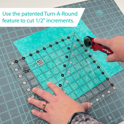 Creative Grids Quilt Lineal 12-1/2in Square - CGR12 2