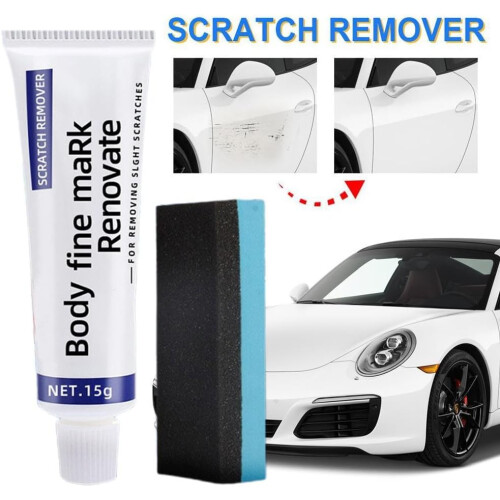 Car Styling Body Grinding Compound Paste 1 Set Scratch Paint Polish Auto Care Kit 2