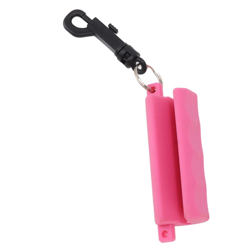 Silicone Arrow Puller with Keychain 10.8x3cm Purple for Archery 2