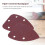 30Pcs 60+80+120 Grit Sanding Sheets Disk Sandpaper compatible Black & Palm Sander 5