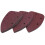 30Pcs 60+80+120 Grit Sanding Sheets Disk Sandpaper compatible Black & Palm Sander 1