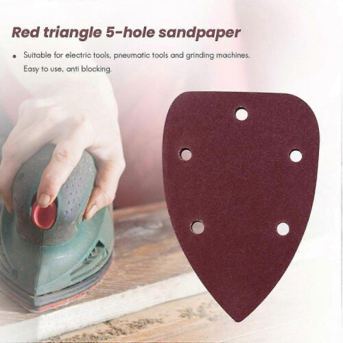 30Pcs 60+80+120 Grit Sanding Sheets Disk Sandpaper compatible Black & Palm Sander 1