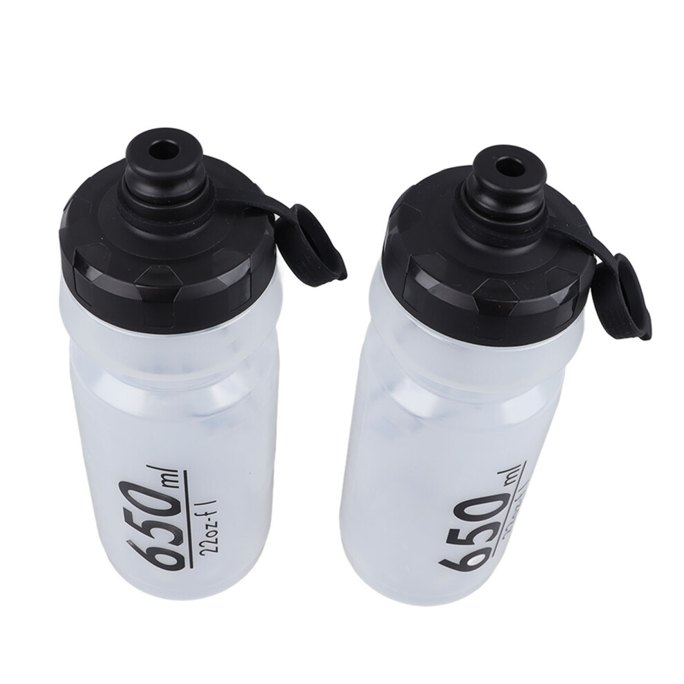 2PCS Large Capacity Plastic Cycling Water Bottle with Silicone Spout Lid-image-OPC-PKYH5HH-NEW