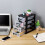 2Pcs Four-Layer Plastic Drawer Storage Cabinet Portable Organizer 4