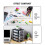 2Pcs Four-Layer Plastic Drawer Storage Cabinet Portable Organizer 7