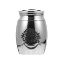 8 Pcs Funerary Bone Ash Container Stainless Cinerary Urn Mini Jar