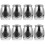 8 Pcs Funerary Bone Ash Container Stainless Cinerary Urn Mini Jar 2