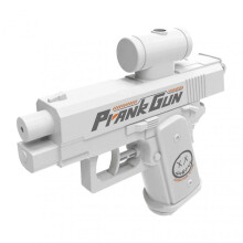 (White) Prank Two Way WaterGun, Prank SquirtGun Can Spray from Front and Back
