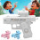 (White) Prank Two Way WaterGun, Prank SquirtGun Can Spray from Front and Back 2
