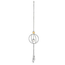 Wind Chime Moon Ring Car Decor Window Sun Catcher Crystal Suncatcher Office
