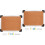 2Sets Multi-Color Cork Boards for Wall Office Home Use with ABS Frame 6