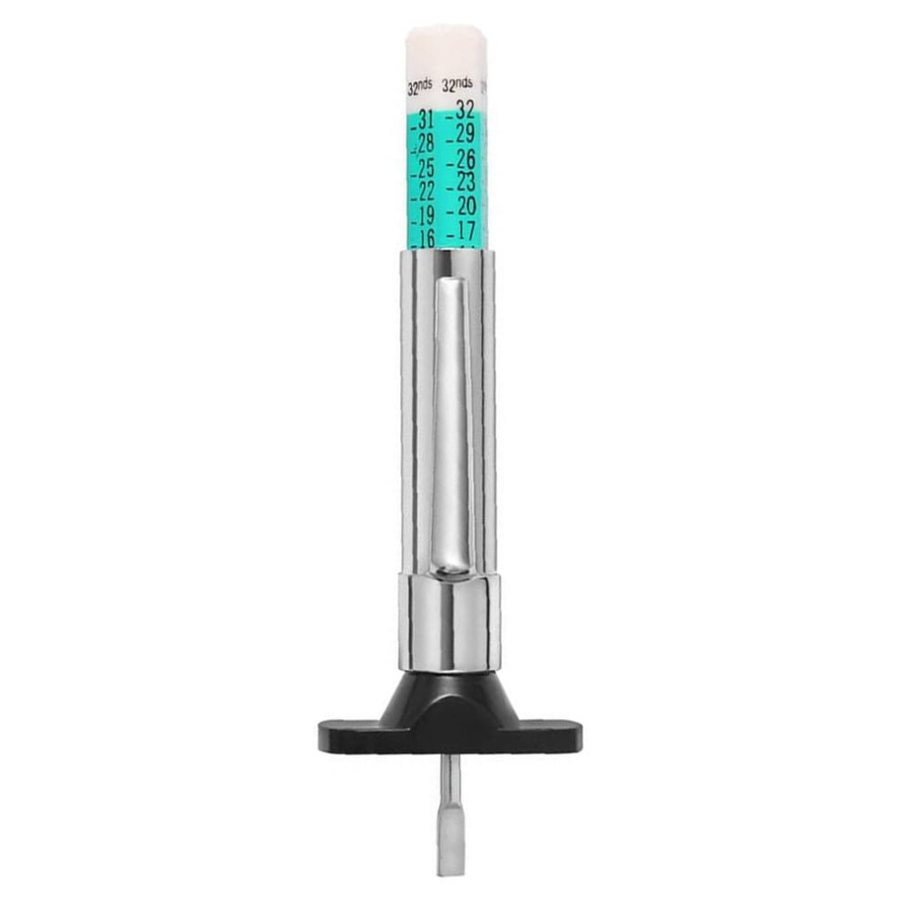 Tire Tread Depth Gauge Lightweight And User Friendly For Car Suv Truck Compact Pocket Size Red/Yellow/Green 9393856157280