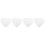 4Pcs Dummy Heart-Shaped Cake Foams For Decorating And Practicing 6