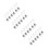 200Pcs Multi Bar Light Mounting Brackets Easy Install Waterproof Clips 2