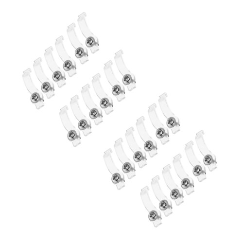 200Pcs Multi Bar Light Mounting Brackets Easy Install Waterproof Clips 1