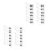 200Pcs Multi Bar Light Mounting Brackets Easy Install Waterproof Clips 5