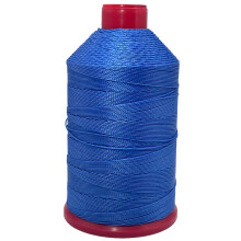 A?a de cusut din nailon lipit V-69 T70 1500 yds pentru tapi?erie exterioara (albastru regal)