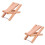 2Pcs Wooden Guitar Pedal Foldable Footstool Accessory Rest 6