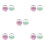 10 Pcs Seashell Ring For Girls Beach Accessory 9