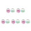 10 Pcs Seashell Ring For Girls Beach Accessory 7