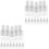 60 Pcs Glass Dropper Bottles Multi-Function Design 3