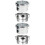 4 Pcs Replacement Pots For Wax Melting Machine Inner Metal Pan 7
