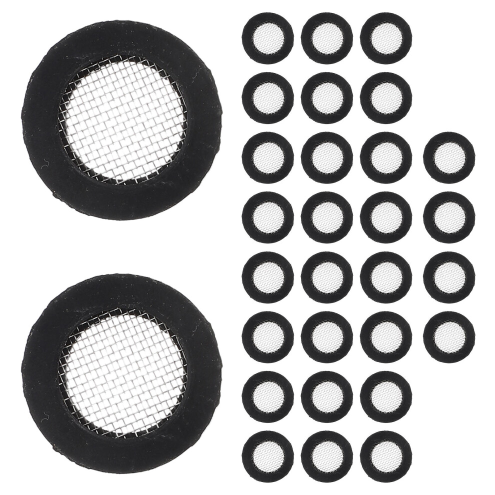Photos - Other Bathroom Accessories 72 Pcs 1/2 Inch Rubber Hose Gasket With Metal Screen For Shower Plumbing