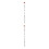 2Pcs Bamboo Flute For Beginners Adults Students White 8