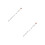 2Pcs Bamboo Flute For Beginners Adults Students White 6