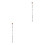 2Pcs Bamboo Flute For Beginners Adults Students White 4