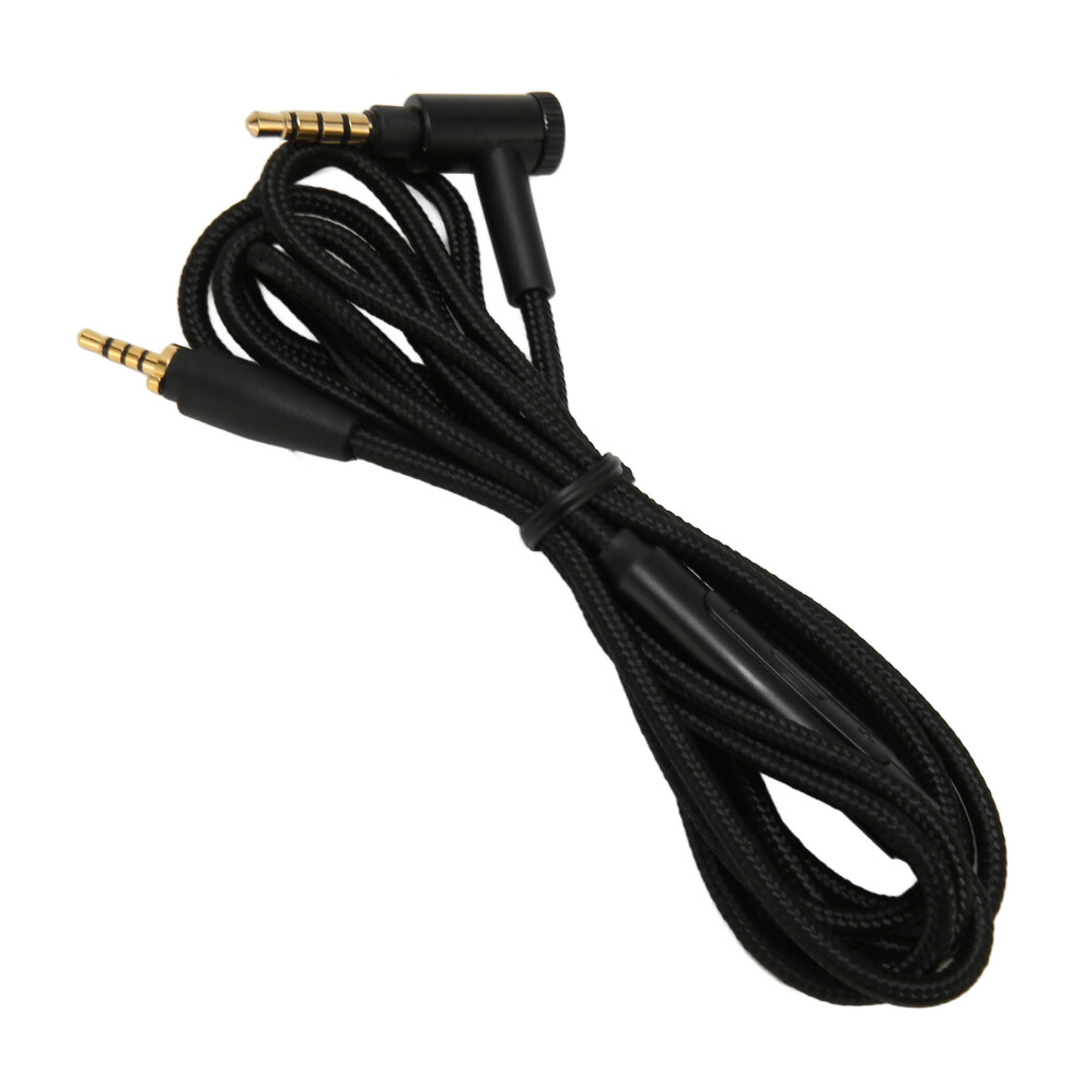 Ofc Earphone Wire 4.9Ft With Mic & 90 Right Angle Plug For Headphones Upgrade 3201352054971