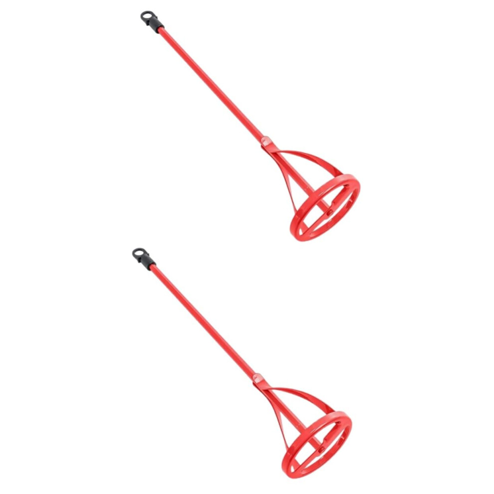 Drywall Mud Mixer 2-Pack Paint Whisk For Drill Mixer Attachment Compatible With Drill Mixers Stirring Replacement 9016109255815