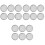 18 Pcs Stainless Steel Sprouting Jar Strainer Lid 5