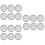 18 Pcs Stainless Steel Sprouting Jar Strainer Lid 9