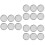 18 Pcs Stainless Steel Sprouting Jar Strainer Lid 8