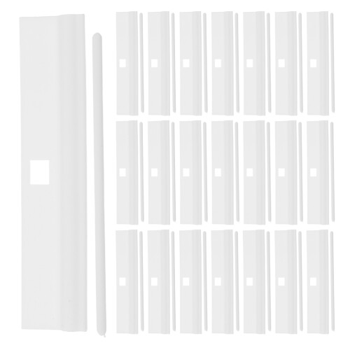 60 Pcs Vertical Blind Slats: Plastic Window Replacement