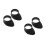 4 Pcs Rubber Eyepiece Covers For Telescope Microscope Binoculars 10