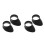 4 Pcs Rubber Eyepiece Covers For Telescope Microscope Binoculars 6