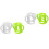 4 Pcs Silicone Bottle Handle For Baby Feeding Nursing Grip 6