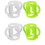 4 Pcs Silicone Bottle Handle For Baby Feeding Nursing Grip 7