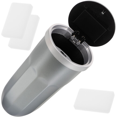 3Pcs Car Trash Can With Lid For Cup Holder 1