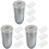 3Pcs Car Trash Can With Lid For Cup Holder 4