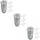 3Pcs Car Trash Can With Lid For Cup Holder 11