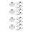 20 Pcs Small Empty Eyeshadow Pans Tray For Makeup 5