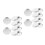20 Pcs Small Empty Eyeshadow Pans Tray For Makeup 8