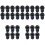 30 Pcs Universal Ear Tips Replacement Silicone 5