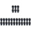 30 Pcs Universal Ear Tips Replacement Silicone 7